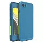 Cover per iPhone 7/8/SE 2.ª gen/SE 3.ª gen LifeProof Fre, resistente a acqua (IP68), shock, sporco e cadute fino a 2 metri, cover sottile con protezione schermo integrata, Blu