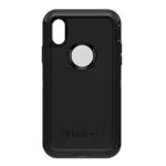 Cover per iPhone X / iPhone Xs OtterBox Defender, resistente a shock e cadute, Nero
