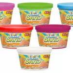 CRAZE Magic Sand 6 colori, Lattine di sabbia magica per bambini