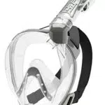 Cressi Duke, Maschera Integrale Grande Visione Snorkeling Con Tubo Dry Unisex Adulto
