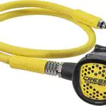 Cressi Octopus, Compact Erogatore Unisex Adulto, Giallo/Nero