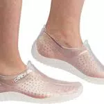 Cressi Water Shoes, Scarpette Sportive Uso Acquatico/Mare/Spiaggia Adulti, trasparente, 43