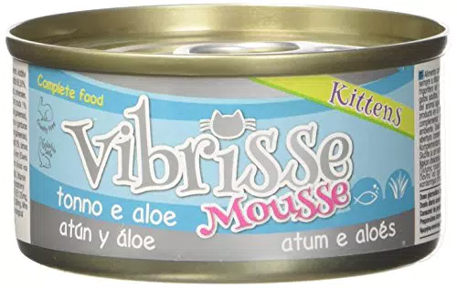 Croci Vibrisse Cibo umido in mousse per gatti a base di Tonno e Aloe