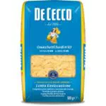 De Cecco - Gnochetti Sardi n 83, Pasta di Semola di Grano Duro - 500 g