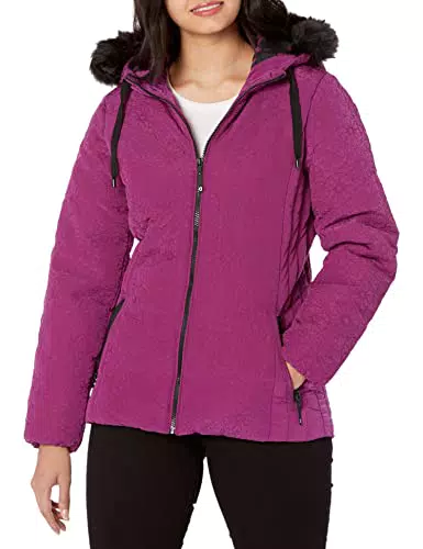 Desigual Padded_Snow Giacca, Colore: Rosso