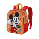 Disney Topolino Whisper - Zaino 3D Piccolo, Blu