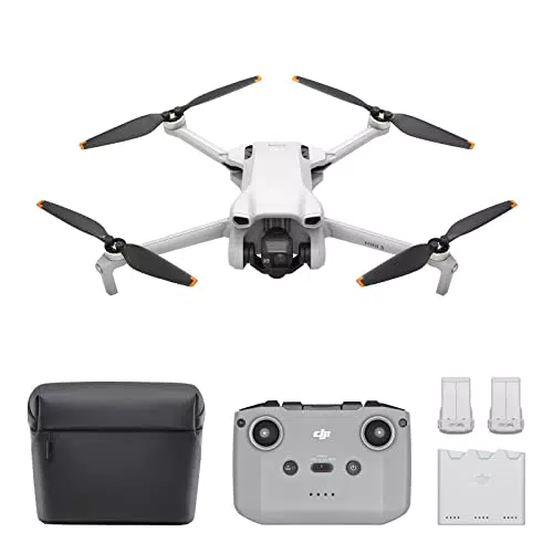 DJI Mini 3 Fly More Combo Mini drone con fotocamera leggero e pieghevole con video in 4K HDR