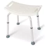 Dunimed - Sgabello da doccia regolabile in altezza, 39 – 52 cm