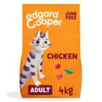 Edgard & Cooper Crocchette Gatti Sterilizzati o Attivo Senza Cereali Mangime Naturale, Pollo, 4kg