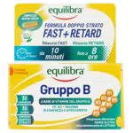 Equilibra Integratori Alimentari, Gruppo B, Integratore Vitamina B Formula Potenziata