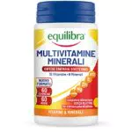 Equilibra Integratori Alimentari, 12 Vitamine e 6 Minerali con Luteina, 60 Compresse
