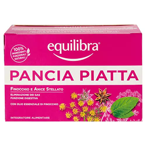 Equilibra Integratori Alimentari, Tisana Pancia Piatta, 15 Filtri