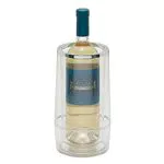 Excelsa Satin Glacette Porta Bottiglie Termico, 13 x13 x H 24 cm