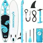 Exprotrek Stand Up Paddling Board, SUP Board gonfiabile, 200 kg max