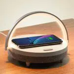 EZVALO Lampada da Comodino LED con Ricarica Wireless