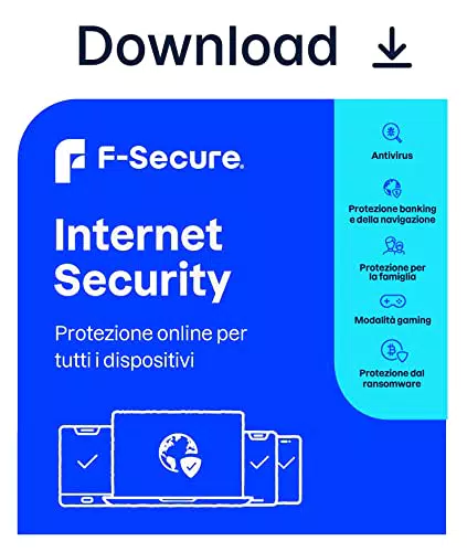 F-Secure Internet Security per tutti i dispositivi, 1 Anno