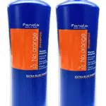 Fanola No Orange Extra Blue Pigment - 2 Confezioni di Shampoo anti-arancio
