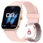 FeipuQu Smartwatch Donna Orologio Fitness Uomo Donna Impermeabil IP68 con Saturimetro Cardiofrequenzimetro Pedometro Cronometro