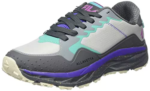Fila ALLAVETTA Wmn, Scarpe da Corsa Donna, Grigio