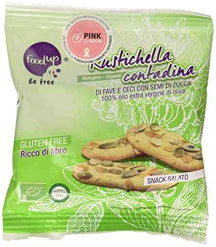 Foodup Rustichella Contadina di Fave e Ceci con Semi di Zucca 35 g