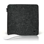 Formgut Sottomano da scrivania in feltro grigio, tappetino per il mouse in formato extra large