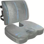 FORTEM Cuscino per Sedia, Cuscino Sedia Ufficio, Cuscino Lombare