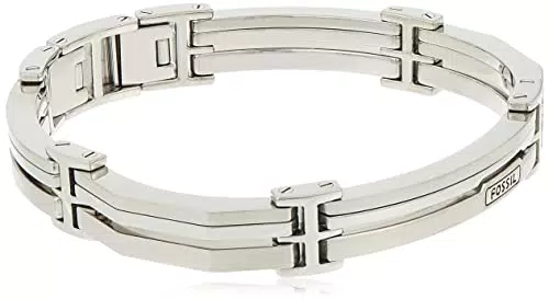 Fossil, Bracciale Uomo, Acciaio Inossidabile, JF84883040
