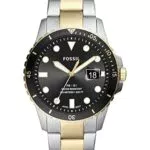 Fossil Orologio Fb-01 Uomo, movimento al quarzo, cassa 42 mm in acciaio inossidabile silver con bracciale in acciaio inossidabile