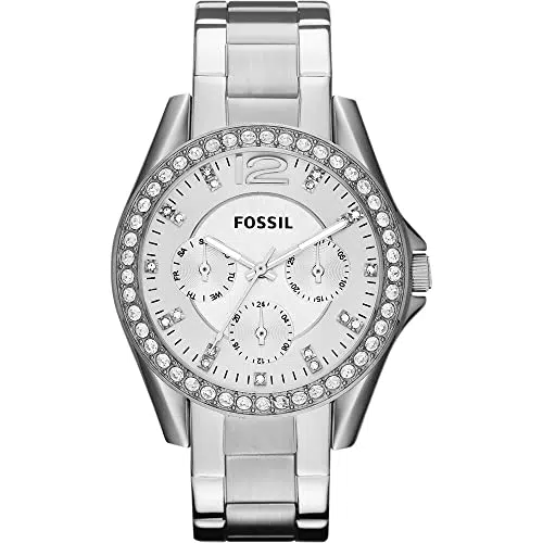 Fossil Orologio Riley da donna, movimento al quarzo multifunzione