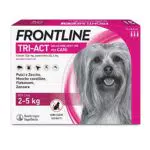 FRONTLINE Triact, 3 Pipette, Cane XS, Antiparassitario per Cani e Cuccioli di Lunga Durata