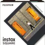 Fujifilm Instax Square Black Frame, Film Pellicola Istantanea, Confezione da 10 Foto, Bordo Nero