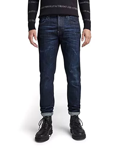 G-STAR RAW Men's Revend FWD Skinny Jeans, Blu