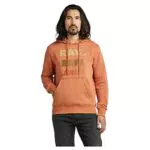 G-STAR RAW Men's Triple Raw. Hoodie, Marrone, XS