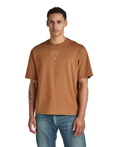 G-STAR RAW Stencil Center Graphic Boxy T-Shirt Uomo