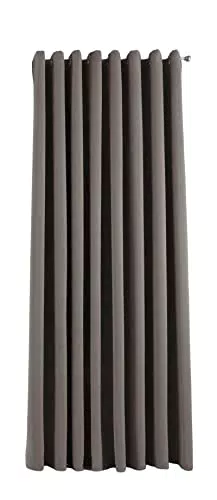 Gardinenbox Newyork - Tenda oscurante oscurante con occhielli, 225 x 295 cm, tortora