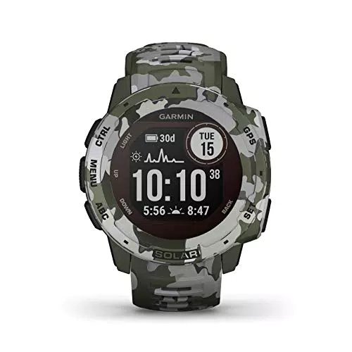 Garmin Instinct Solar, Smartwatch Gps con Ricarica Solare