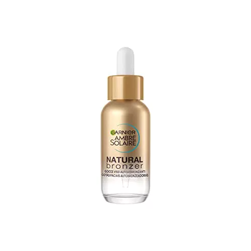 Garnier Gocce Viso Autoabbronzanti Natural Bronzer, Per un'Abbronzatura Uniforme e Naturale