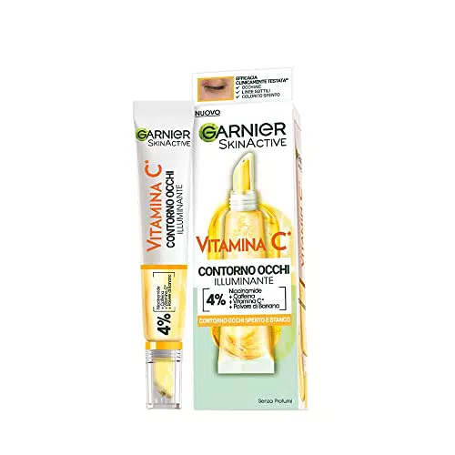 Garnier SkinActive Contorno Occhi Illuminante, Vitamina C