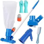 GEDEGOOK Aspirapolvere per Piscina con Kit Pulizia Piscina