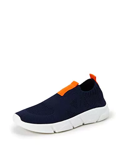 Geox, Sneakers Bambini e ragazzi, Multicolor Navy Orange, 28