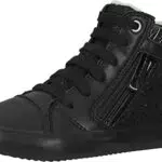 Geox J Gisli Girl C, Sneakers Bambine e ragazze, Nero