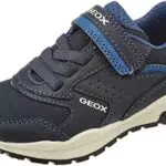 Geox J Pavel A, Sneakers Bambini e ragazzi, Blu