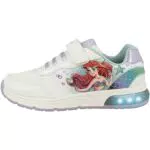 Geox J Spaceclub Girl, Scarpe da Ginnastica, White Watersea