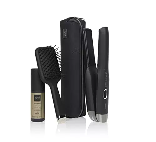 ghd Unplugged Gift Set - Piastra per capelli senza fili - Edizione Limitata (Nero)