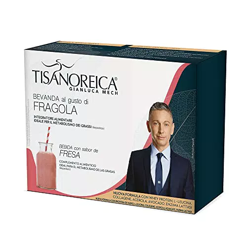 Gianluca Mech - Bevanda Proteica Gluten Free al Gusto Fragola