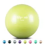 Glymnis Palla da Ginnastica Anti-Scoppio, Verde Lime 65cm