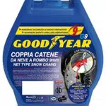Goodyear 77910 G9, Catene neve auto 9 mm, Misura 095, Omologate TUV e GS Onorm