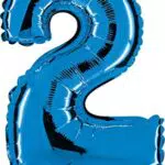 Grabo Palloncino Numero 2, blu