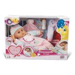 Grandi Giochi-Amore Mio Buonanotte-Racconta Una fiaba e Canta la Ninna Nanna. Dice 21 Frasi e Il Pigiamino Si Illumina al Buio. con Accessori Inclusi e Vestito di ricambio-GG71304