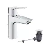 GROHE QUICKFIX Start Miscelatore Monocomando per Lavabo, Taglia S, Cromo